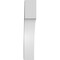 Ekena Millwork 4-in. W x 10-in. D x 22-in. H Westlake Architectural Grade PVC Knee Brace BRCP04X10X22WTL - alternate 5
